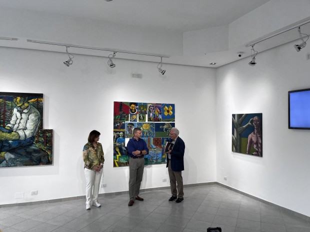 Wystawa Huberta Bujaka, pt. Kadry w strumieniu pamięci we Włoszech Wystawa Huberta Bujaka, pt. Kadry w strumieniu pamięci we Włoszech