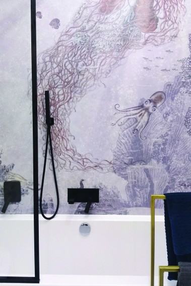 Agata Wojtyła-Młynarczyk, dom jednorodzinny we Wrocławiu – łazienka