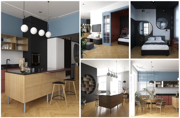 Aleksandra Przybyła, Projekt Mieszkania Aleksandra Przybyła, Projekt Mieszkania