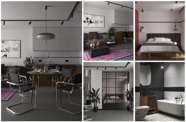 Aleksandra Przybyła, Projekt Mieszkania Aleksandra Przybyła, Projekt Mieszkania