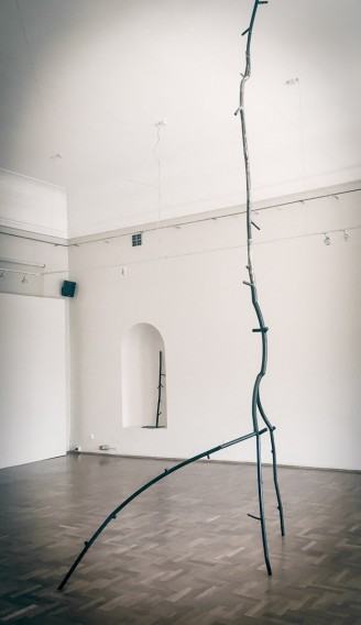 Świat Blasku – fragment wystawy Anny Bujak na Zamku Sieleckim w Sosnowcu