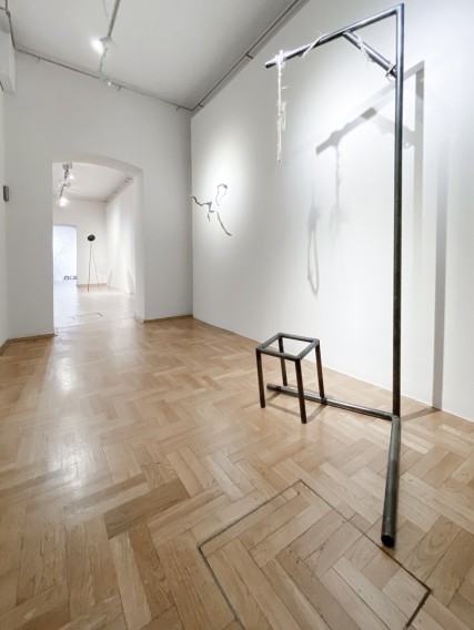 Świat Blasku – fragment wystawy Anny Bujak na Zamku Sieleckim w Sosnowcu