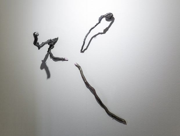 Świat Blasku – fragment wystawy Anny Bujak na Zamku Sieleckim w Sosnowcu