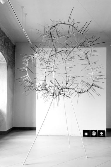 Świat Blasku – fragment wystawy Anny Bujak na Zamku Sieleckim w Sosnowcu