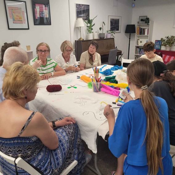 Basia Włoszczyk, warsztaty międzypokoleniowe