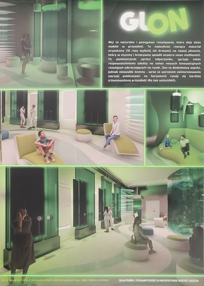 Wystawa studencka - Architektura zieleni we wnętrzach