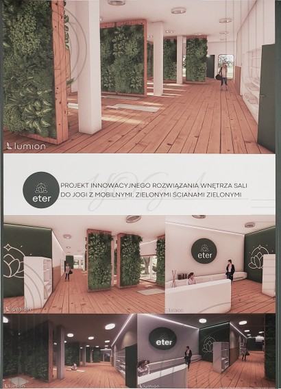 Wystawa studencka - Architektura zieleni we wnętrzach