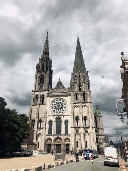 Chartres, katedra