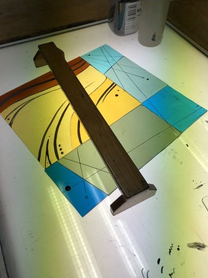 Chartres, przygotowania do pokazu