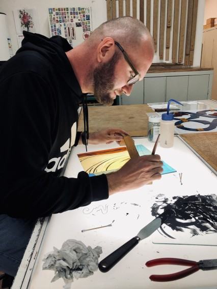 Chartres, przygotowania do pokazu