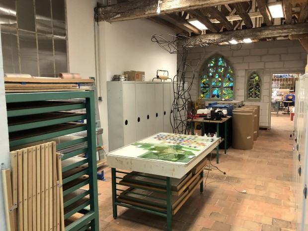 Chartres, pracownia CIV