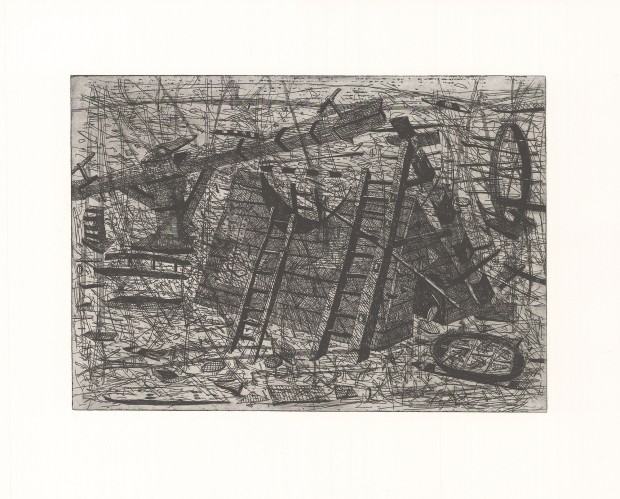 cwiczenia-na-kozle-akwaforta-2019-46x37-cm.jpg Jeck Szewczyk akwaforta