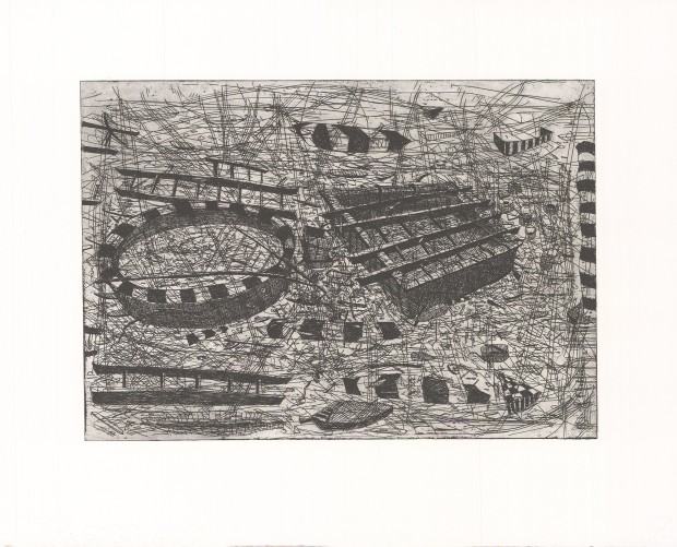 cwiczenia-w-piaskownicy-akwaforta-2019-465x375-cm.jpg Jeck Szewczyk akwaforta