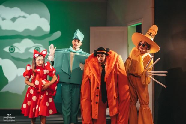 Mateusz Mirowski, spektakl Czarnoksiężnik z Krainy Oz, zdj. Waldemar Łomża