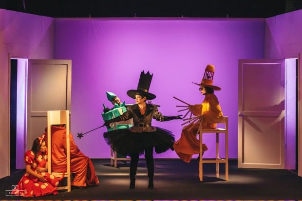 Mateusz Mirowski, spektakl Czarnoksiężnik z Krainy Oz, zdj. Waldemar Łomża
