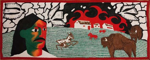 Aliaksandr Danilkin, Czerwony kogut