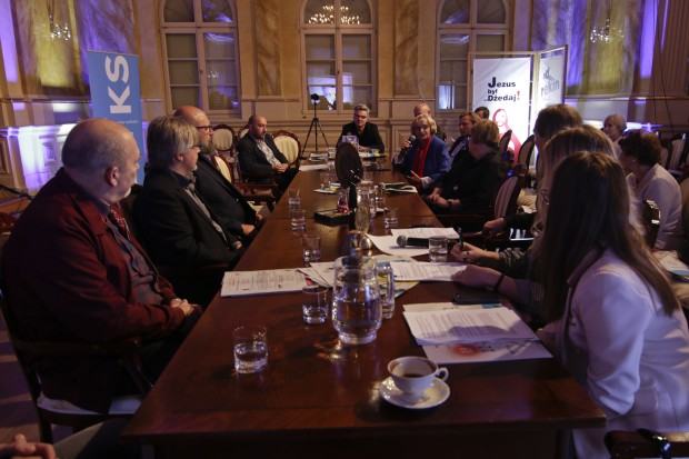 Dyskusji o prawie własności intelektualnej. podczas XVI Interdyscyplinarnego Festiwalu Sztuk w Żyrardowie