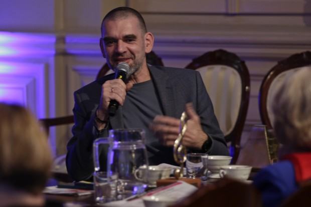 Dyskusji o prawie własności intelektualnej. podczas XVI Interdyscyplinarnego Festiwalu Sztuk w Żyrardowie