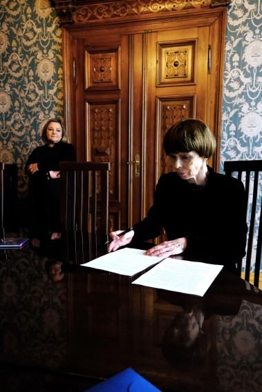 Podpisanie porozumienia pomiędzy ASP, AMKL i AST związanego z projektem ICRA, czyli Innowacyjne Centrum Rozwoju Artysty.