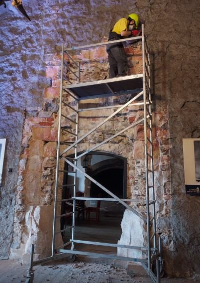 III warsztaty konserwatorskie ASP we Wrocławiu; Zamek Grodziec 2023