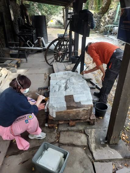 III warsztaty konserwatorskie ASP we Wrocławiu; Zamek Grodziec 2023