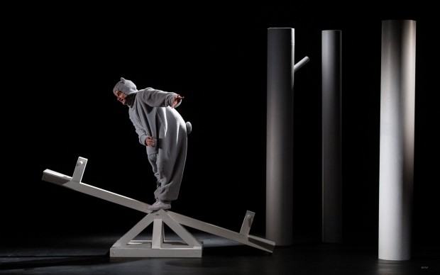 Mateusz Mirowski, spektakl Huśtawka, zdj. HaWa