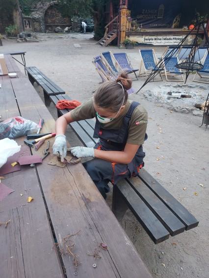 III warsztaty konserwatorskie ASP we Wrocławiu; Zamek Grodziec 2023