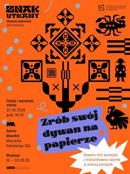 Tańcowała igła z rylcem, czyli jak połączyć grafikę ze sztuką włókna