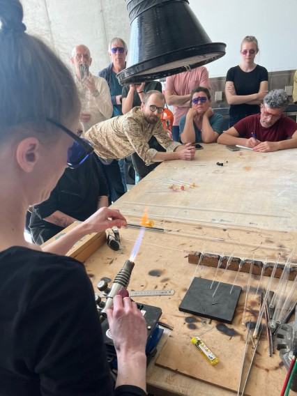 Sympozjum Dmuchaczy Szkła w płomieniu palnika Sympozjum Dmuchaczy Szkła w płomieniu palnika