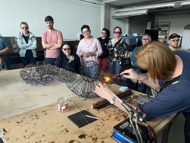 Sympozjum Dmuchaczy Szkła w płomieniu palnika Sympozjum Dmuchaczy Szkła w płomieniu palnika