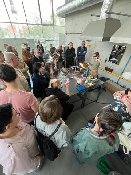 Sympozjum Dmuchaczy Szkła w płomieniu palnika Sympozjum Dmuchaczy Szkła w płomieniu palnika