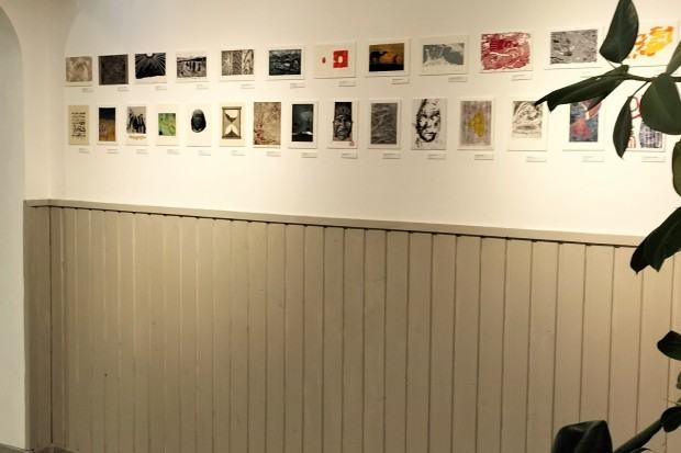 fotorelacja z wystawy PrintCard Wrocław „Piasek/Sand” PrintCard Wrocław „Piasek/Sand”