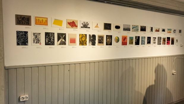 fotorelacja z wystawy PrintCard Wrocław „Piasek/Sand” PrintCard Wrocław „Piasek/Sand”