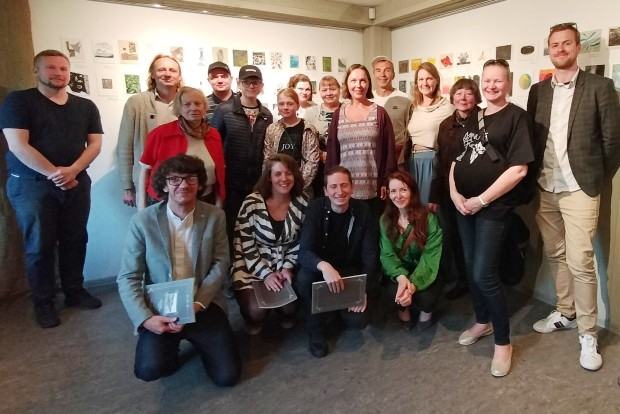 fotorelacja z wystawy PrintCard Wrocław „Piasek/Sand” PrintCard Wrocław „Piasek/Sand”