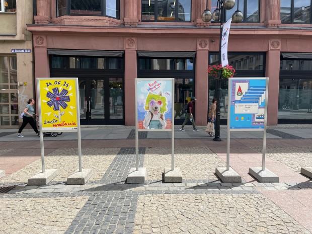 Otwarcie wystawy konkursu na plakat Święta Wrocławia 2024