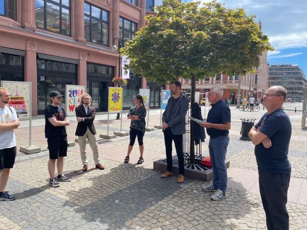 Otwarcie wystawy konkursu na plakat Święta Wrocławia 2024