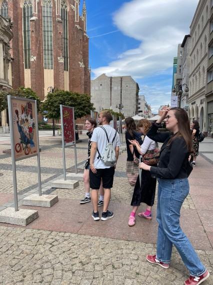 Otwarcie wystawy konkursu na plakat Święta Wrocławia 2024