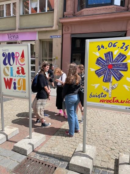Otwarcie wystawy konkursu na plakat Święta Wrocławia 2024