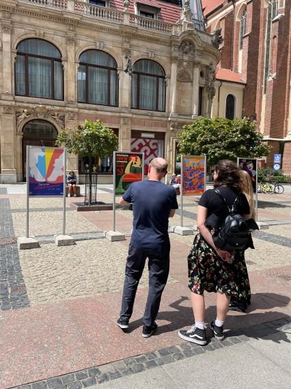 Otwarcie wystawy konkursu na plakat Święta Wrocławia 2024