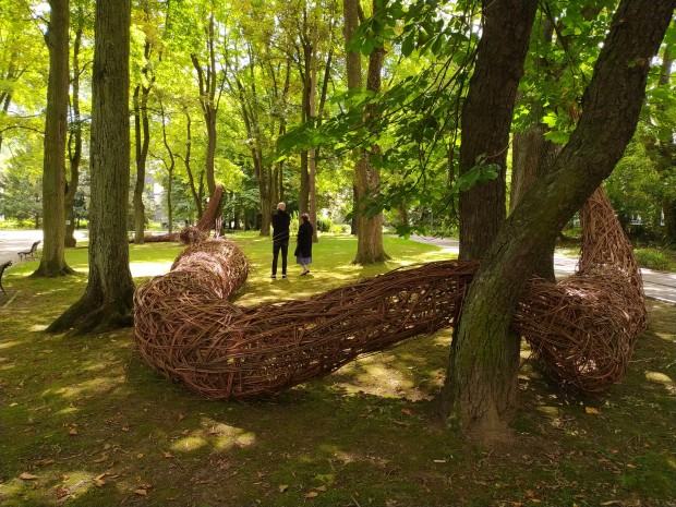 Wystawa poplenerowa rzeźby w Polanicy-Zdroju