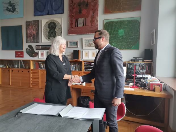 Patronat ASP dla Liceum Sztuk Plastycznych Nadanie patronatu ASP dla Liceum Sztuk Plastycznych