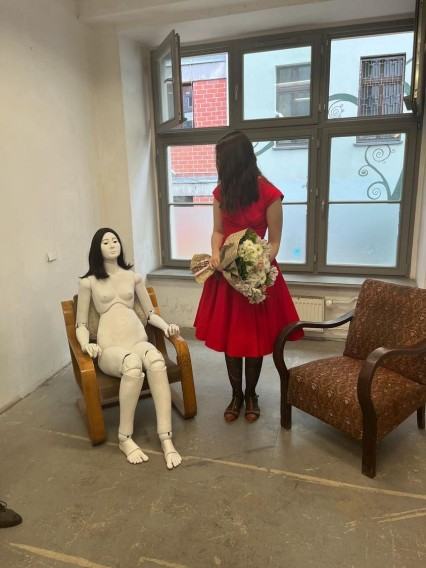 Otwarcie wystawy dyplomowej Aleksandry Błach Otwarcie wystawy dyplomowej Aleksandry Błach