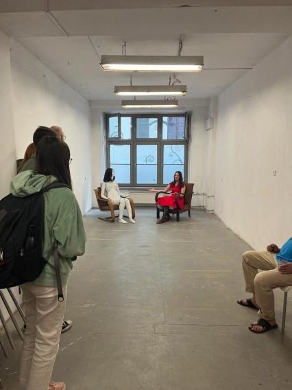 Otwarcie wystawy dyplomowej Aleksandry Błach Otwarcie wystawy dyplomowej Aleksandry Błach