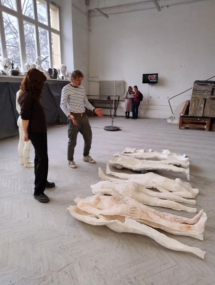 Przegląd prac absolutoryjnych studentów V roku Rzeźby