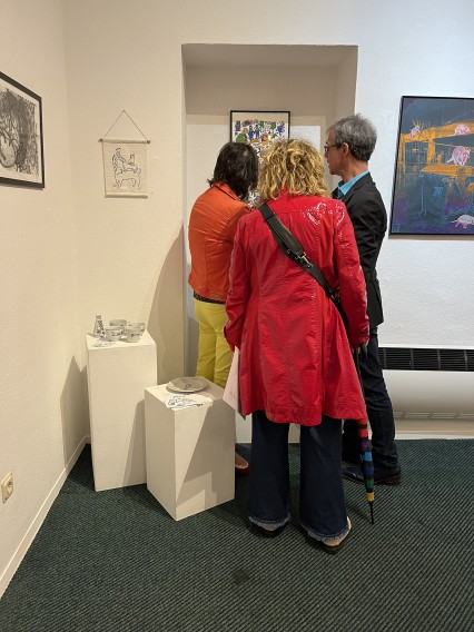 Otwrcie wystawy Zadrukowni w Galerii Pokusa w Wiesbaden Otwrcie wystawy Zadrukowni w Galerii Pokusa w Wiesbaden