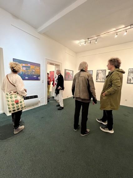 Otwrcie wystawy Zadrukowni w Galerii Pokusa w Wiesbaden Otwrcie wystawy Zadrukowni w Galerii Pokusa w Wiesbaden