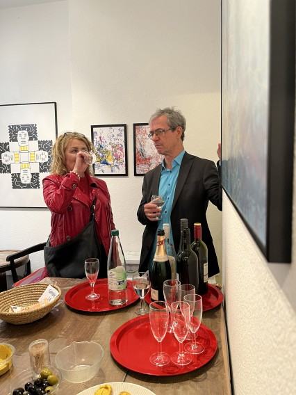 Otwrcie wystawy Zadrukowni w Galerii Pokusa w Wiesbaden Otwrcie wystawy Zadrukowni w Galerii Pokusa w Wiesbaden