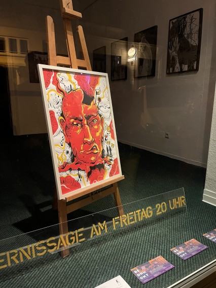 Otwrcie wystawy Zadrukowni w Galerii Pokusa w Wiesbaden Otwrcie wystawy Zadrukowni w Galerii Pokusa w Wiesbaden