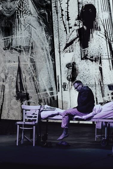 Nim wstanie dzień, spektakl teatralny o Krzysztofie Komedzie, reż. Krzysztof Witkowski Nim wstanie dzień, spektakl teatralny o Krzysztofie Komedzie, reż. Krzysztof Witkowski