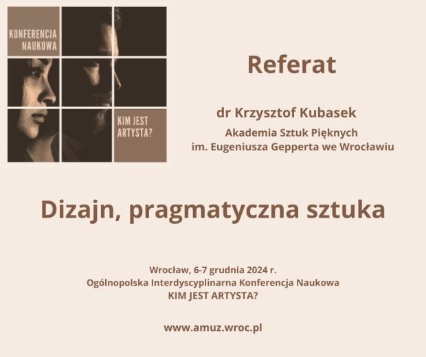 dr Krzysztof Kubasek